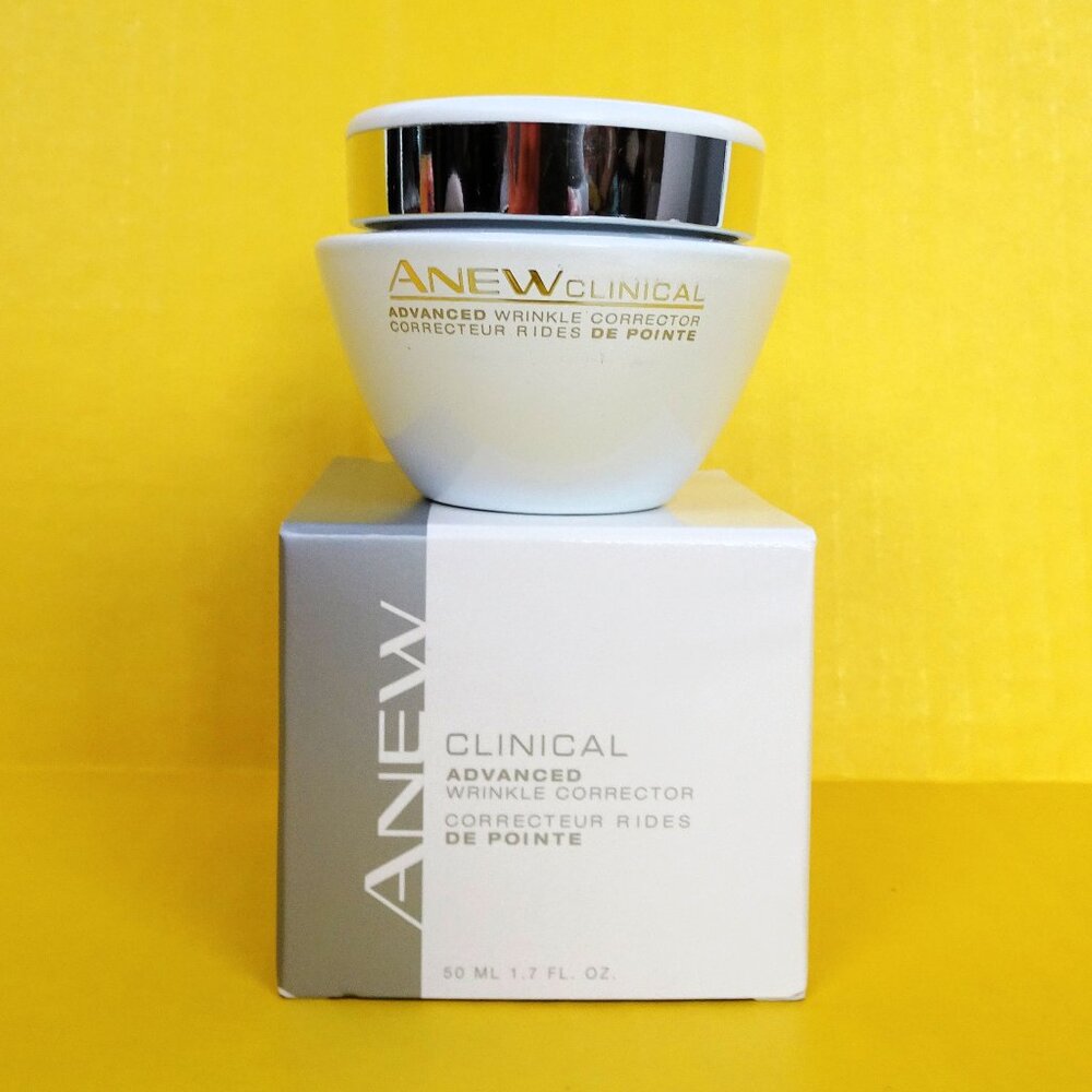 Avon Anew Clinical Advanced Wrinkle Corrector 1.7 oz Face Skin Treatment NOS
